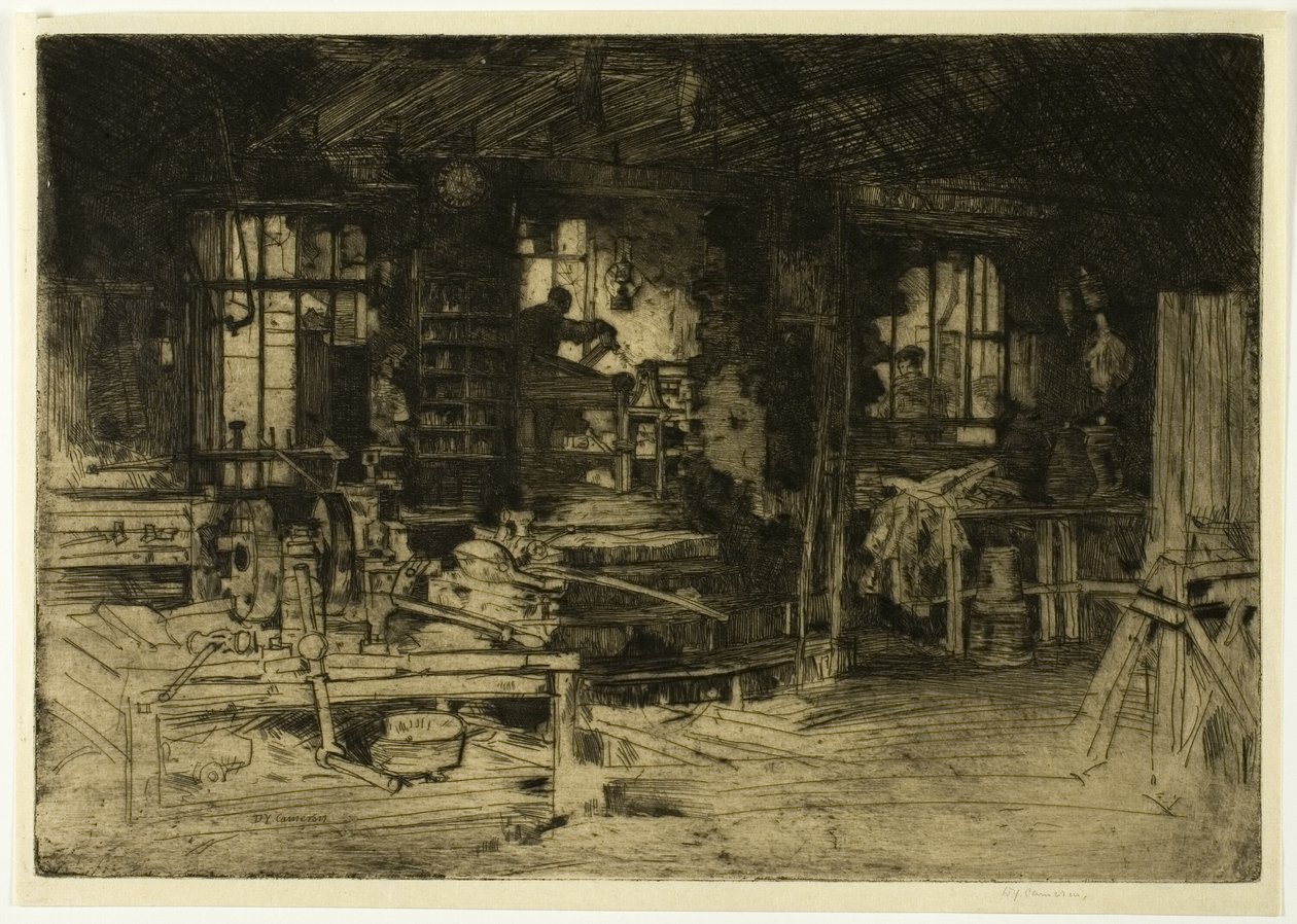 The Workshop by David Young Cameron