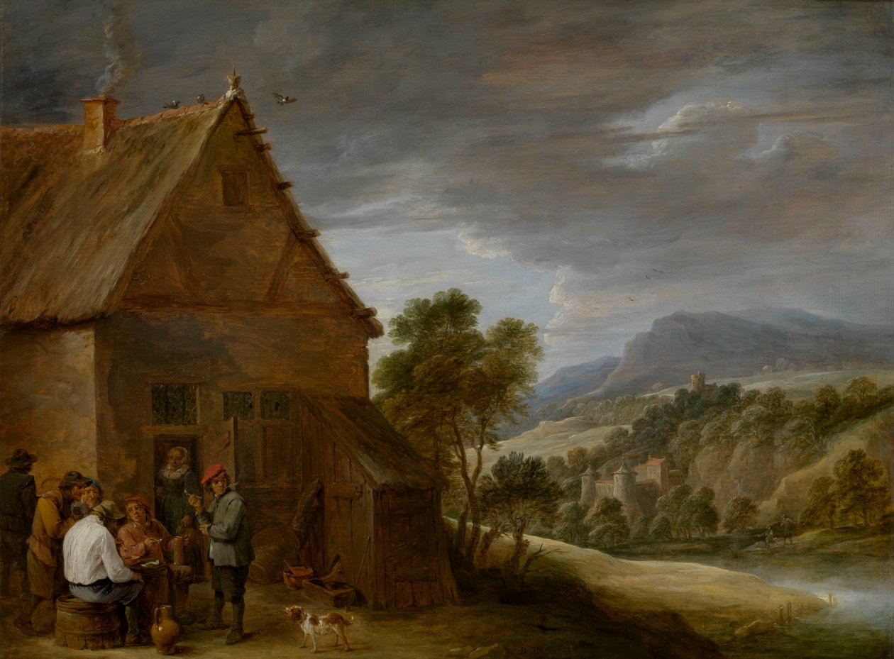 Tavern Scene by David Teniers the Younger