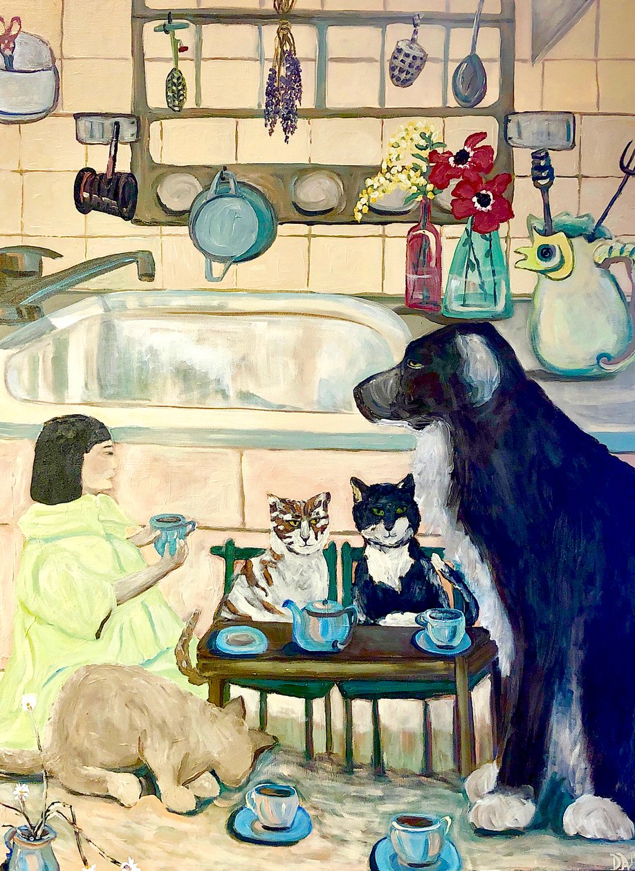 Antique Tea by Deborah Eve Alastra
