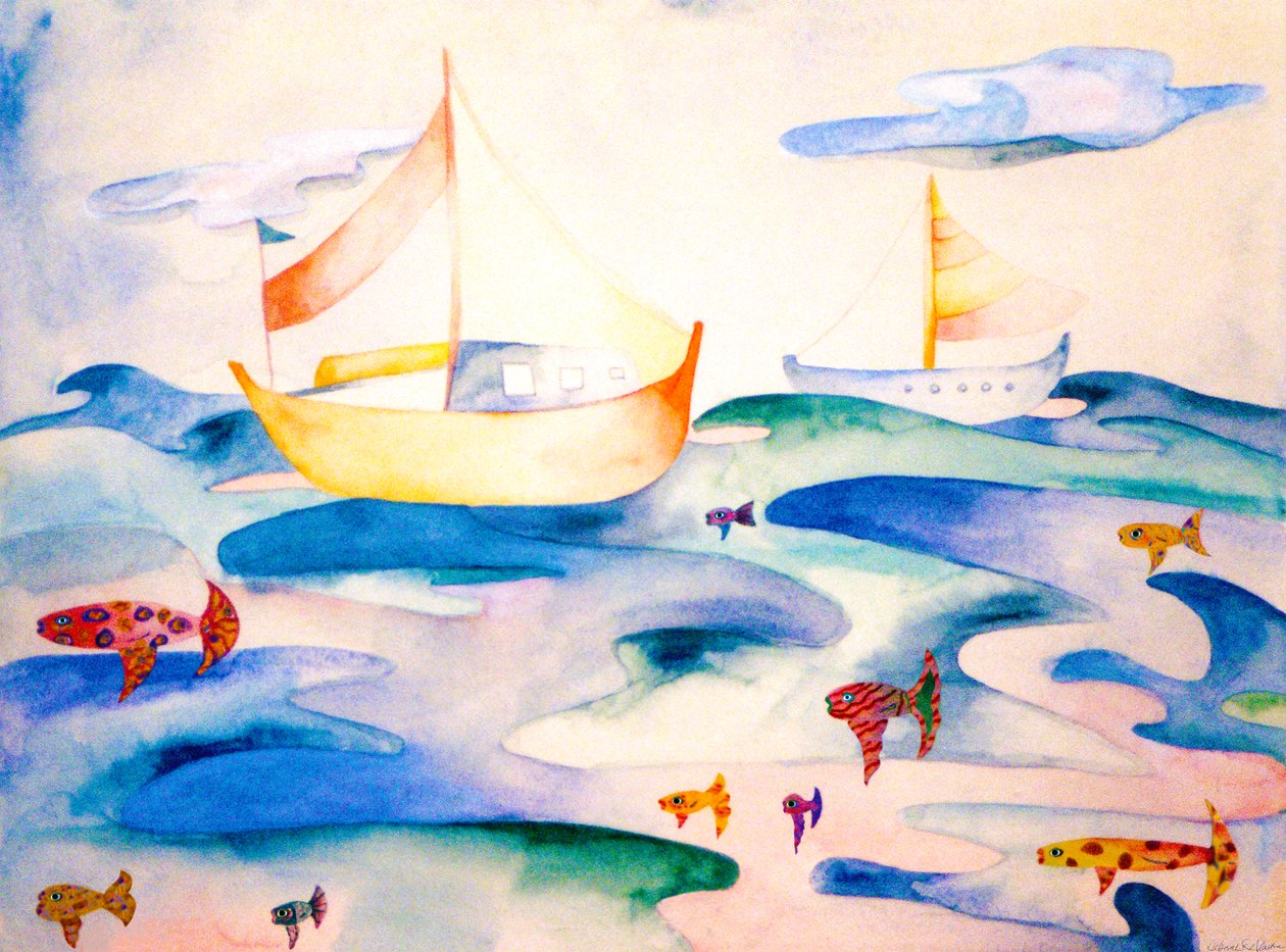 Ocean Puzzle by Deborah Eve Alastra