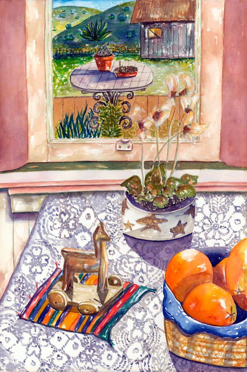 Orange Still by Deborah Eve Alastra