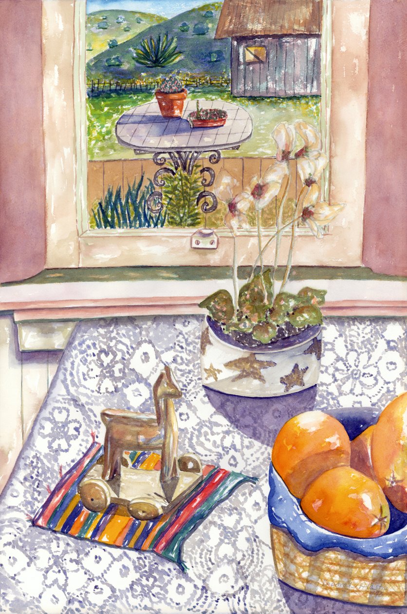 Orange Still by Deborah Eve Alastra