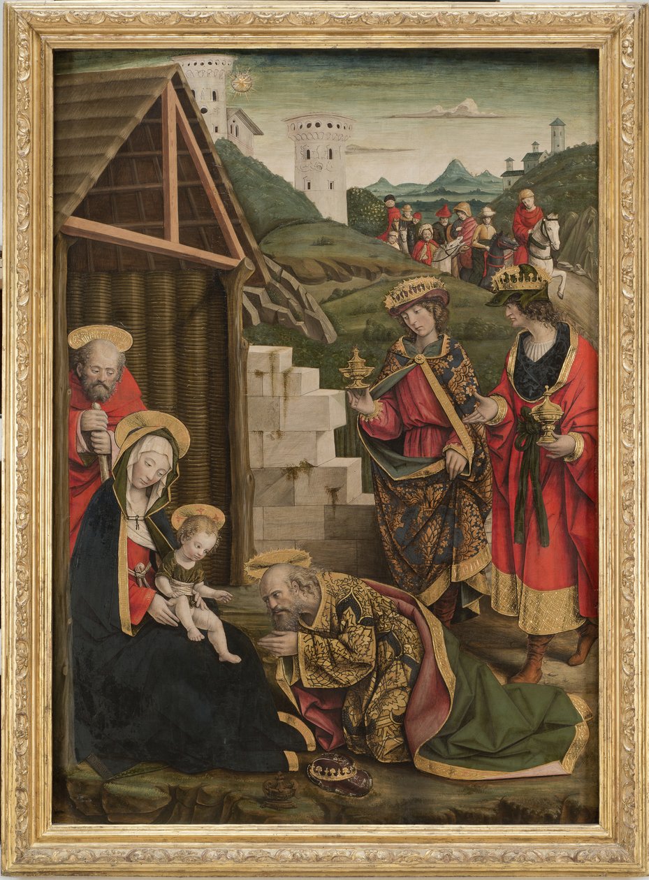 Adoration of the Magi by Defendente Ferrari