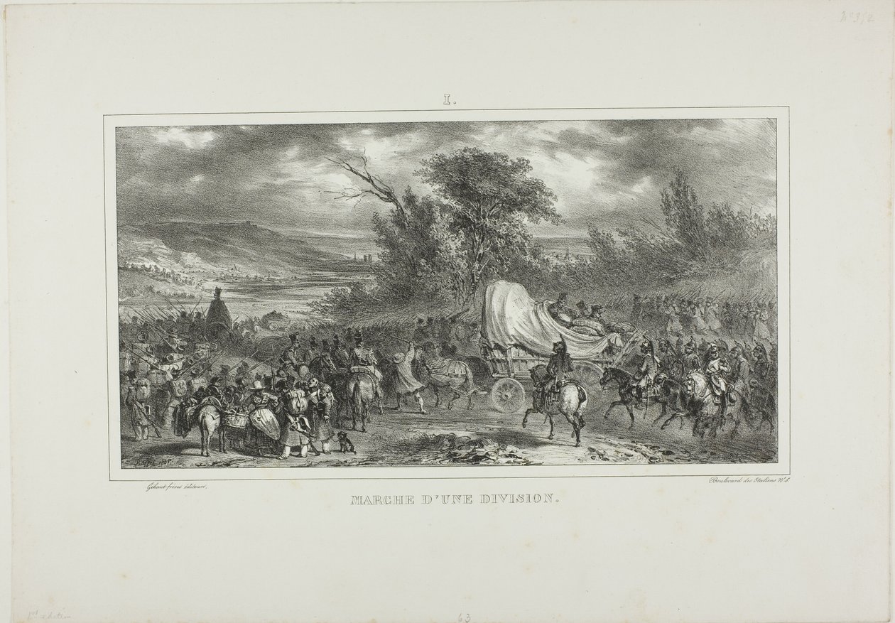Division March by Denis Auguste Marie Raffet