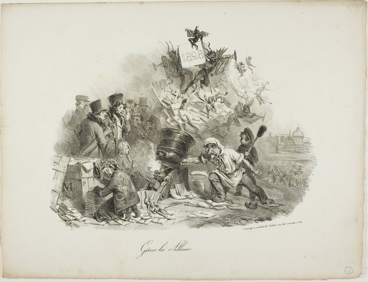 Beware the Albums by Denis Auguste Marie Raffet