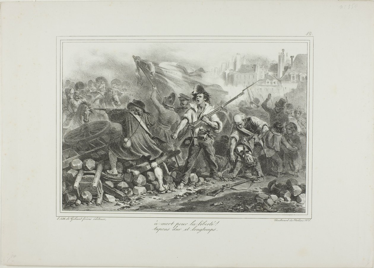 To Death for Liberty! by Denis Auguste Marie Raffet