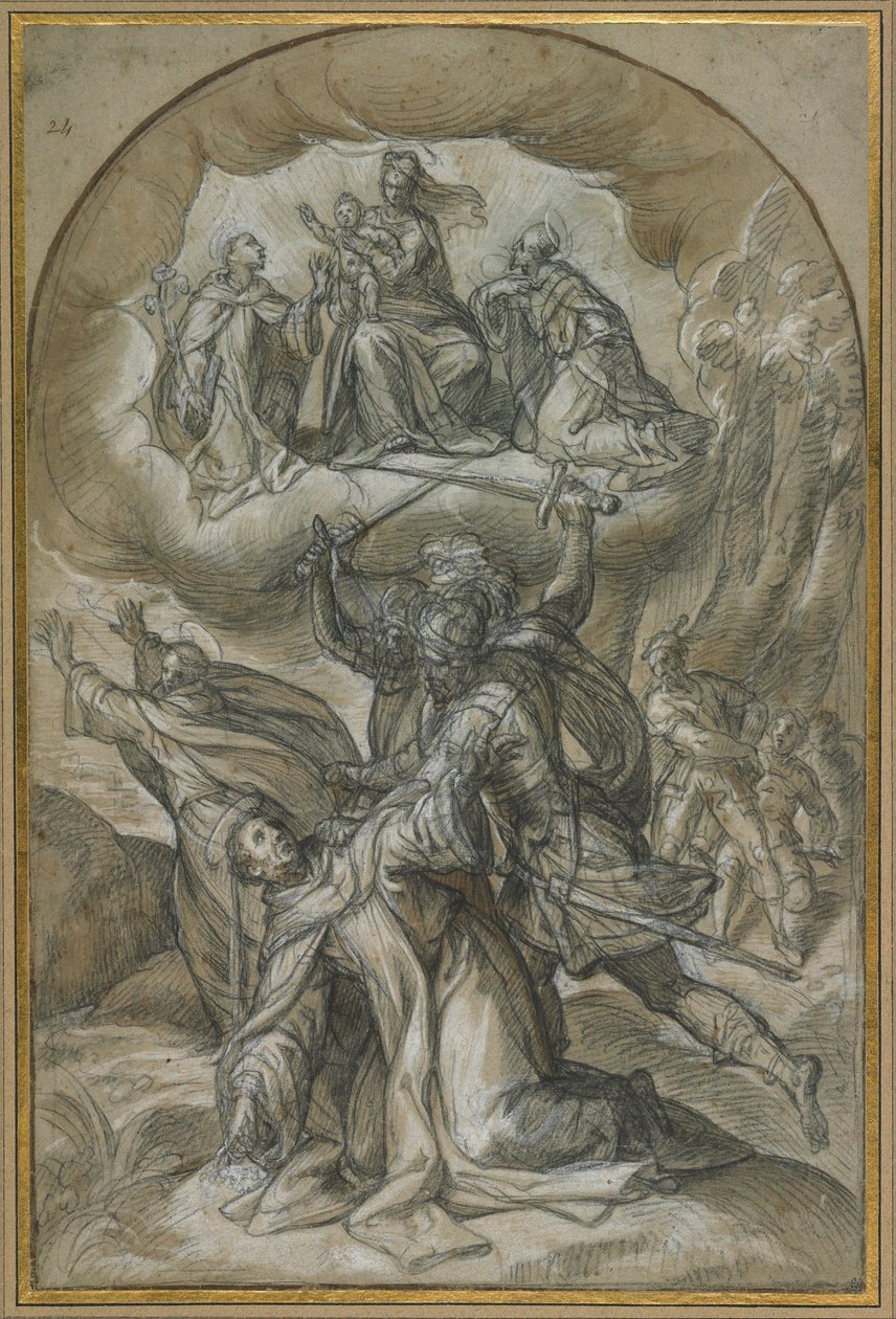 The Death of Saint Peter Martyr by Denis Calvaert