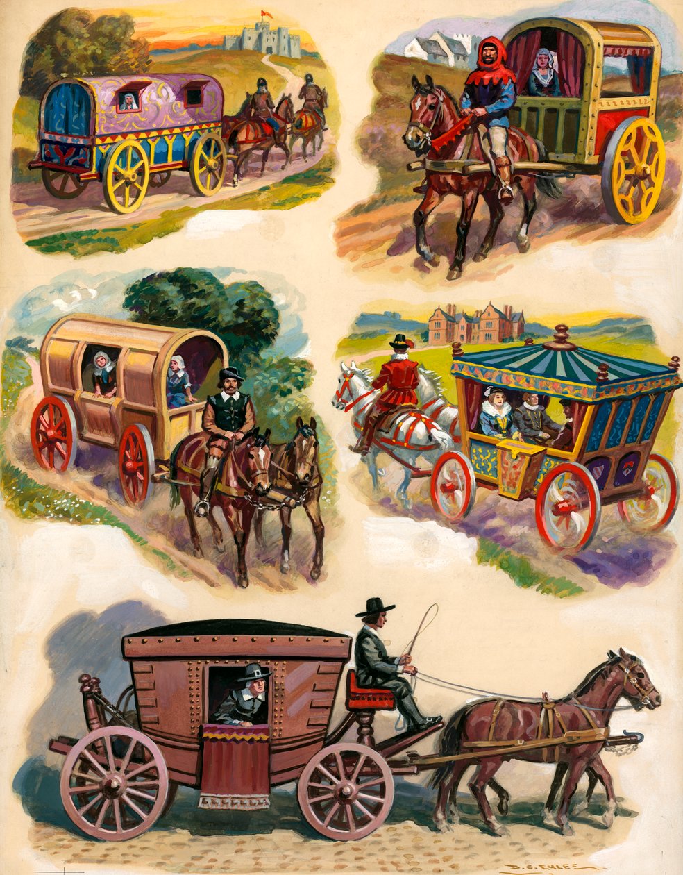 Carriages Over the Ages by Derek Charles Eyles