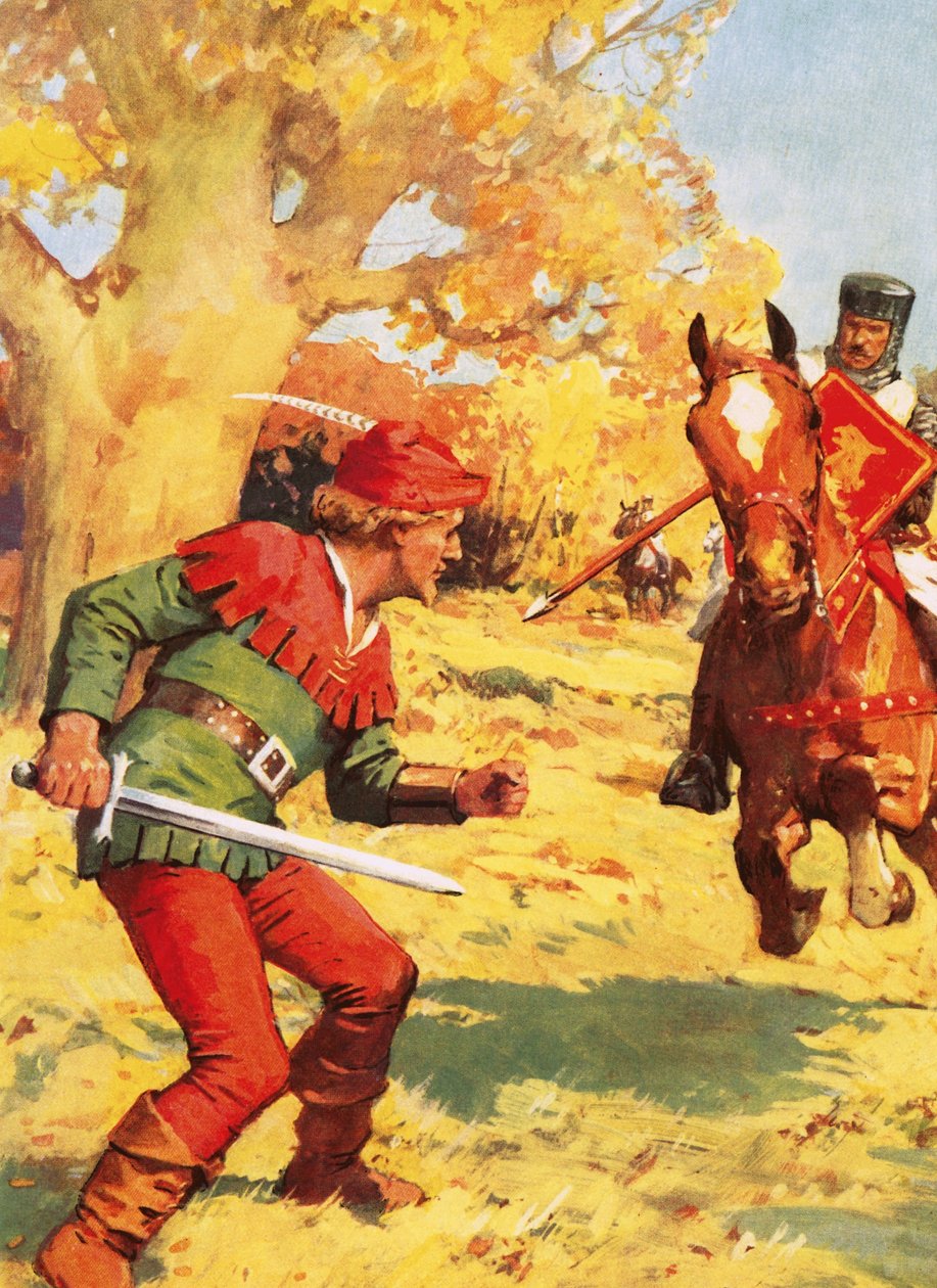 Robin Hood Under Attack by Derek Charles Eyles