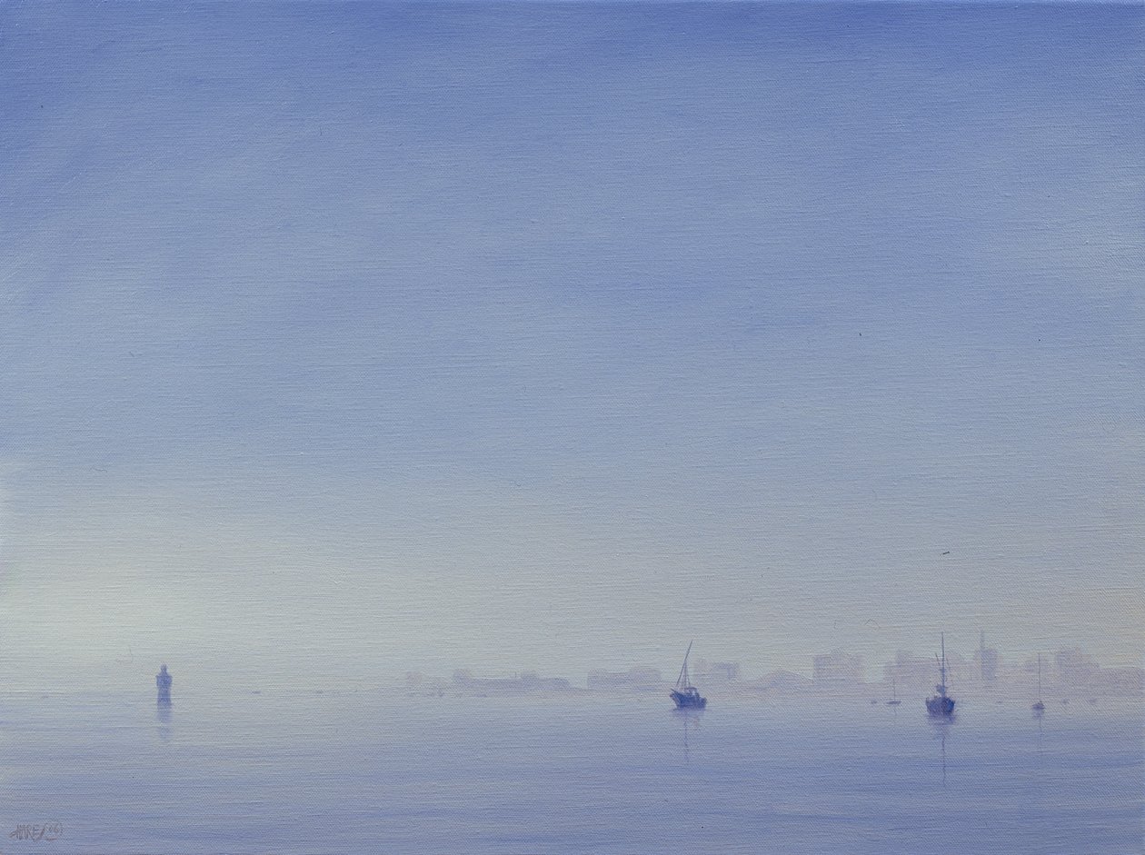 Mumbai Harbour by Derek Hare