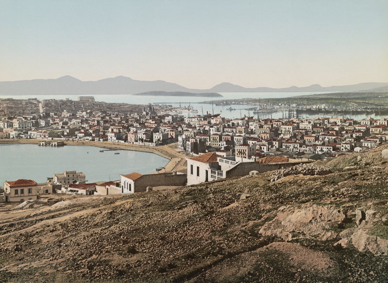 Port of Piraeus by Detroit Publishing Co.