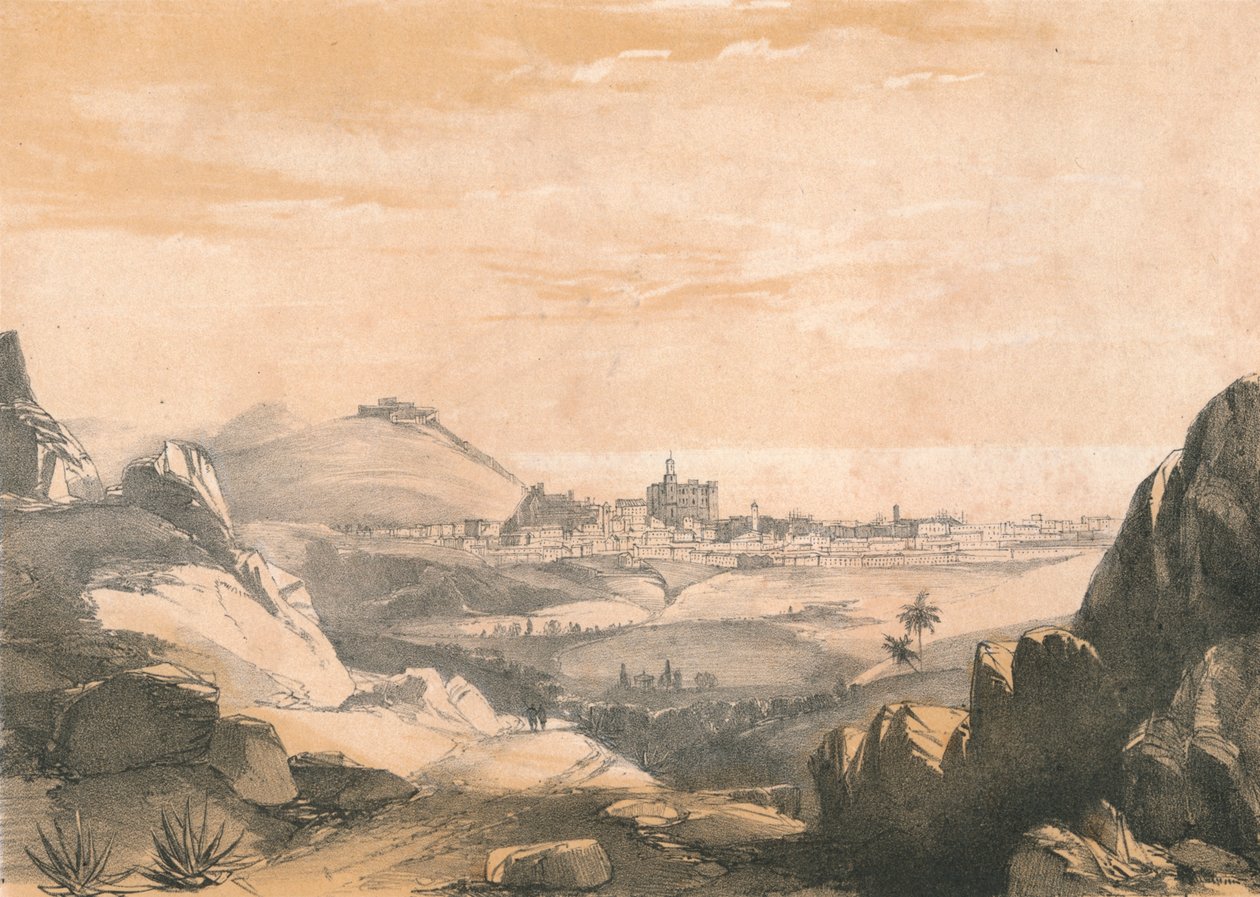Malaga, from the Ermitas by Dickinson Brothers