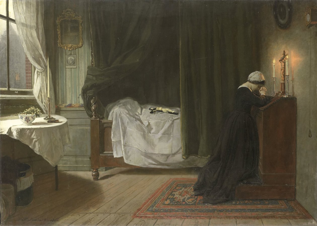 Prayer for the Deceased by Diederik Franciscus Jamin