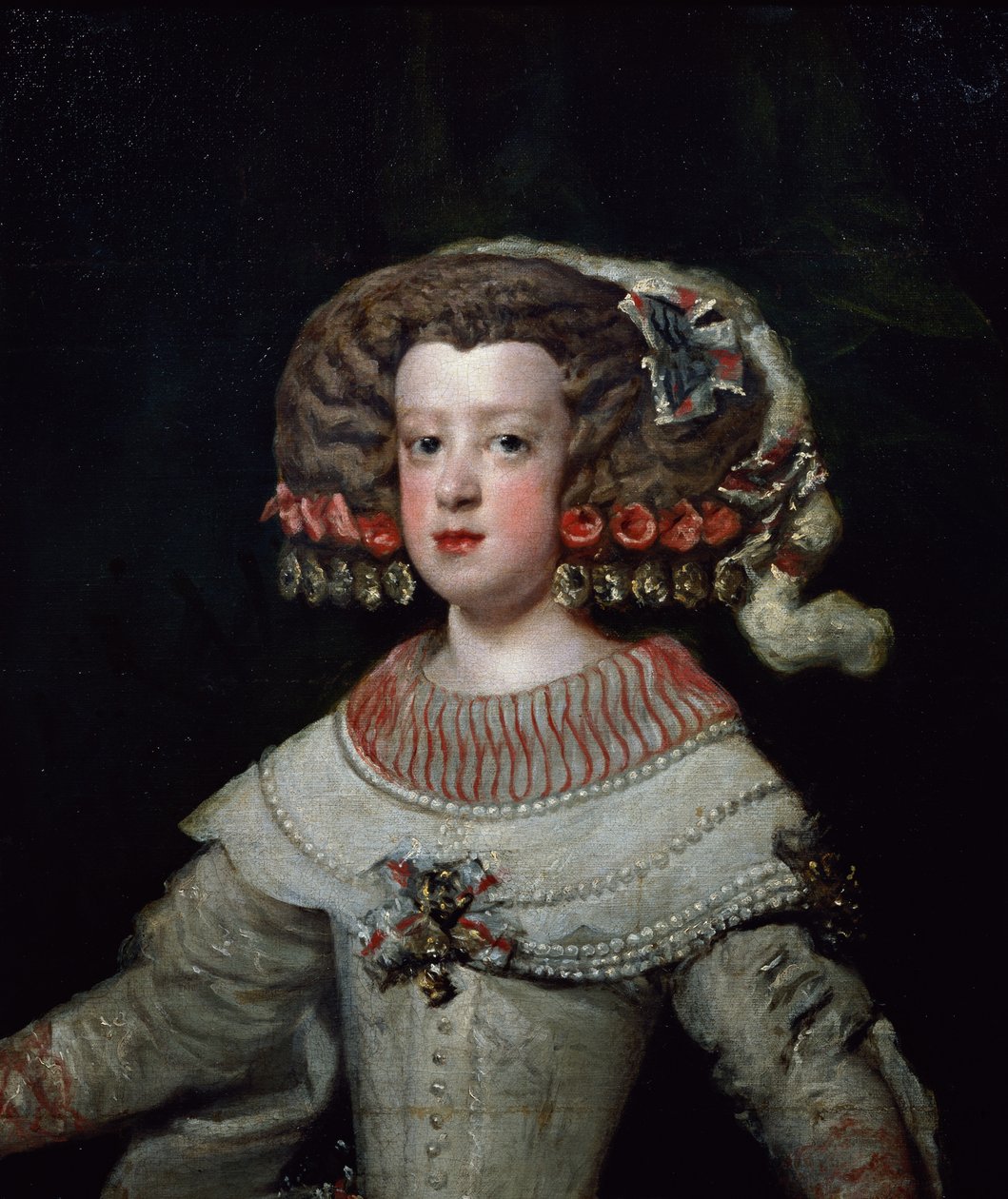 Portrait of the Infanta Maria Teresa, future Queen Marie-Therese of France by Diego Velázquez