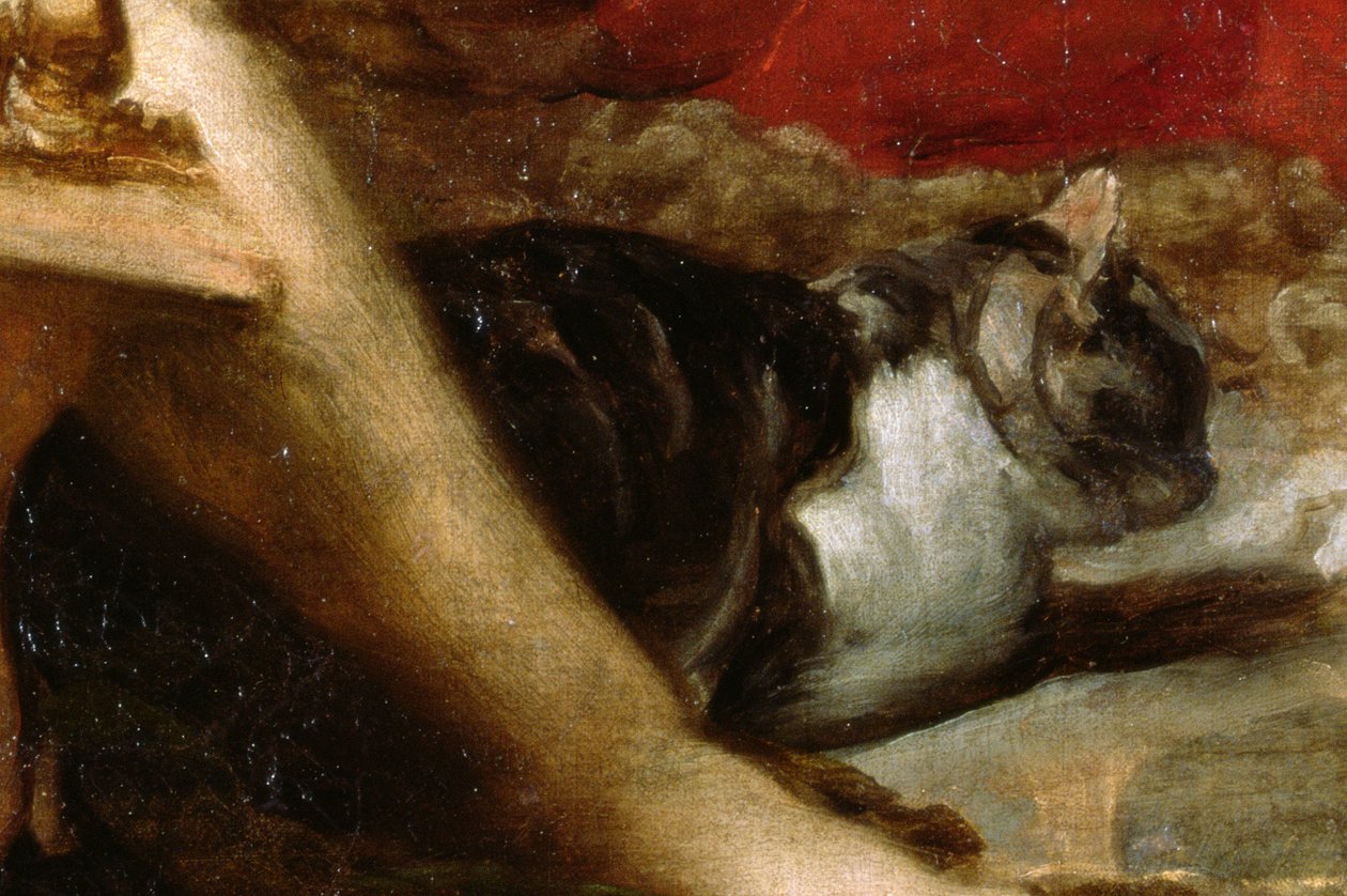 The Fable of Arachne, or The Spinners (detail) by Diego Velázquez