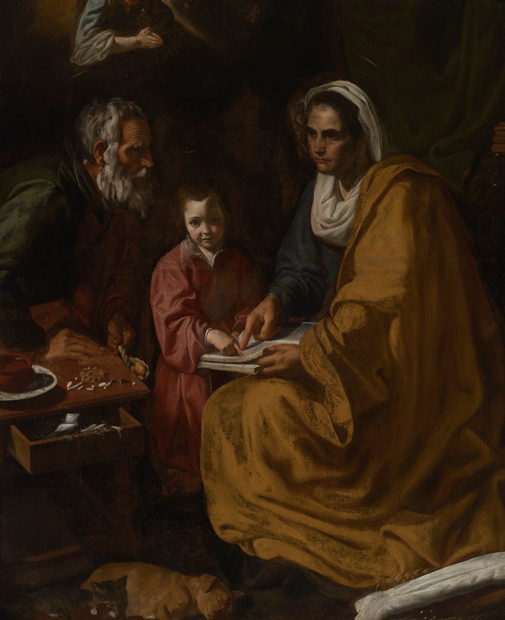 Education of the Virgin by Diego Velázquez