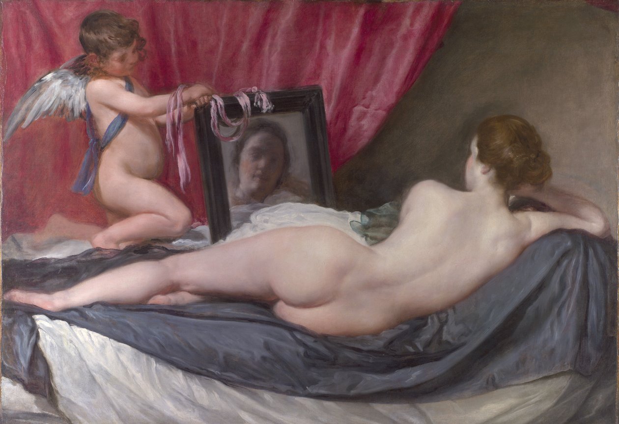 Venus at Her Mirror by Diego Velázquez