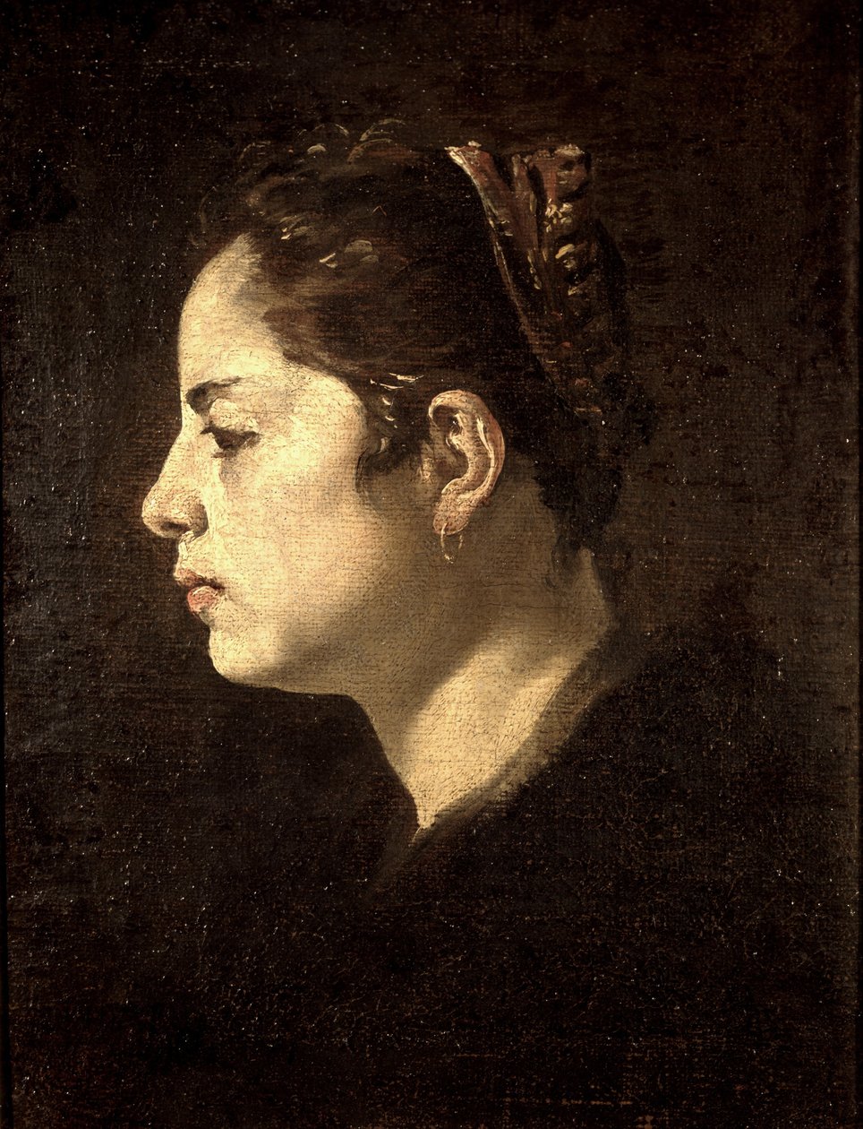 Head of a Girl by Diego Velázquez