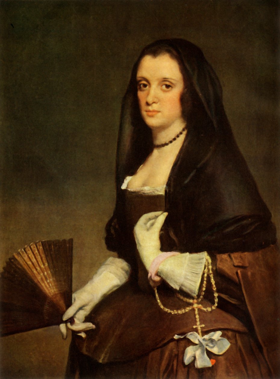 The Lady with a Fan by Diego Velázquez