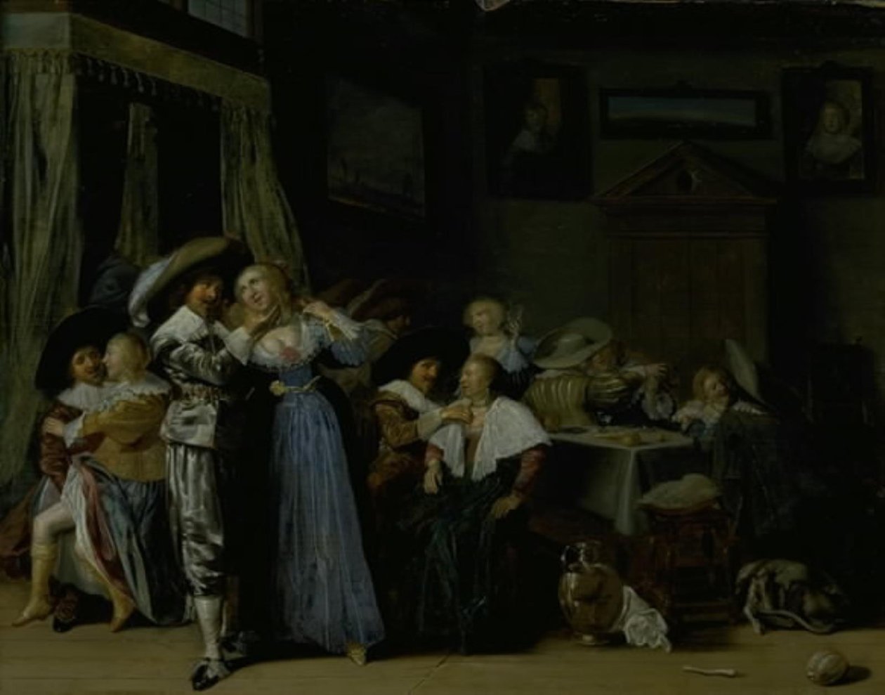 Merry Company by Dirck Hals
