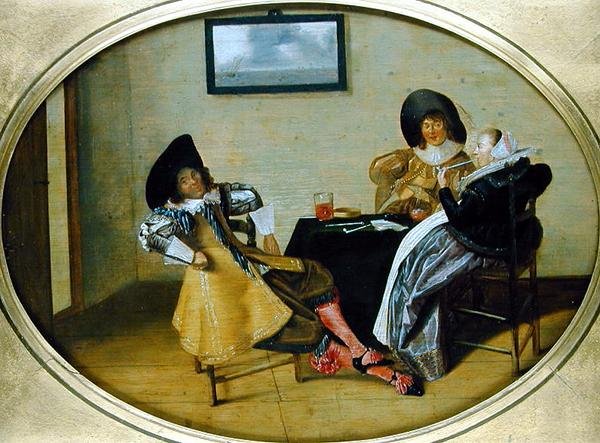 Social Gathering by Dirck Hals
