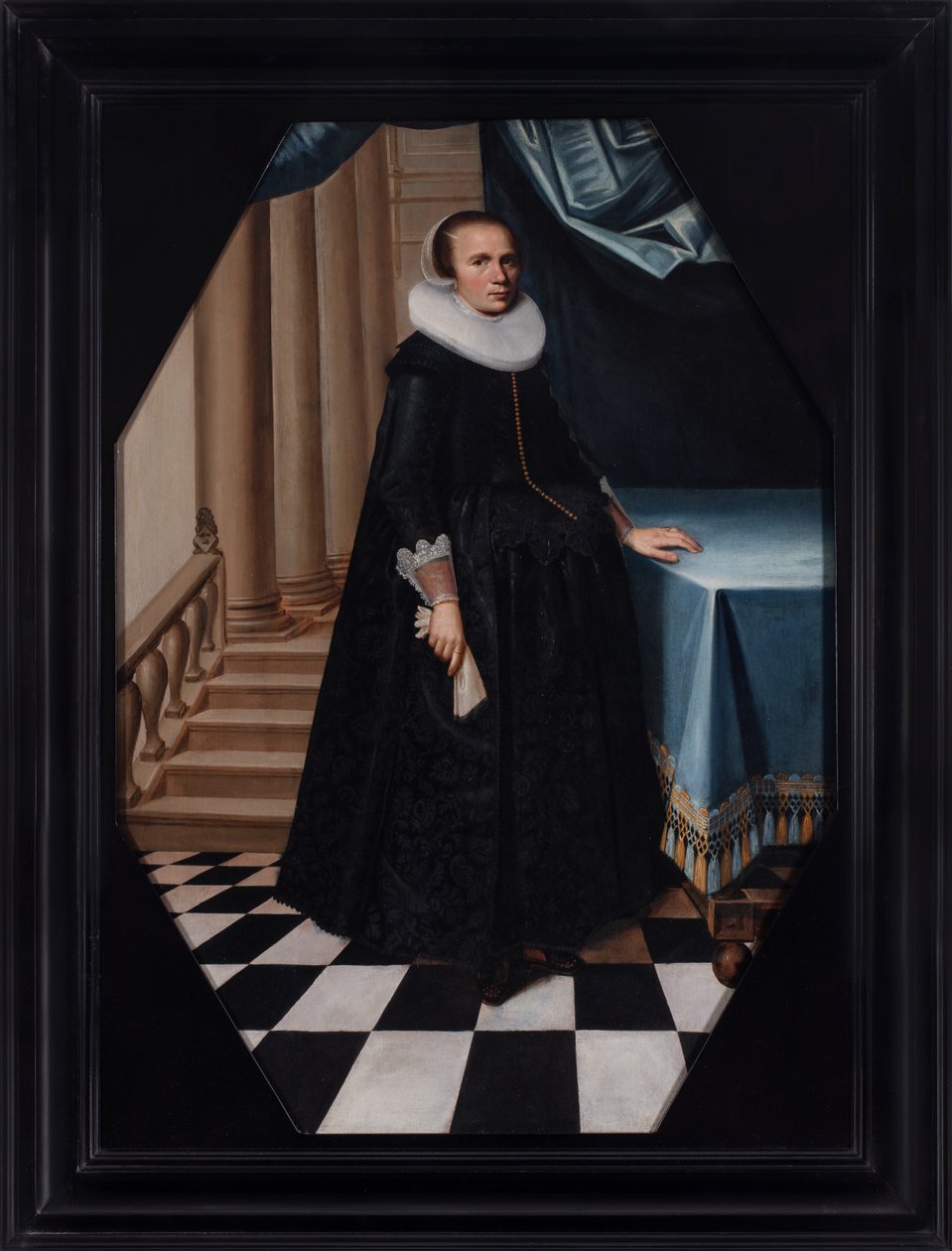 Portrait of a Lady by Dirck Santvoort