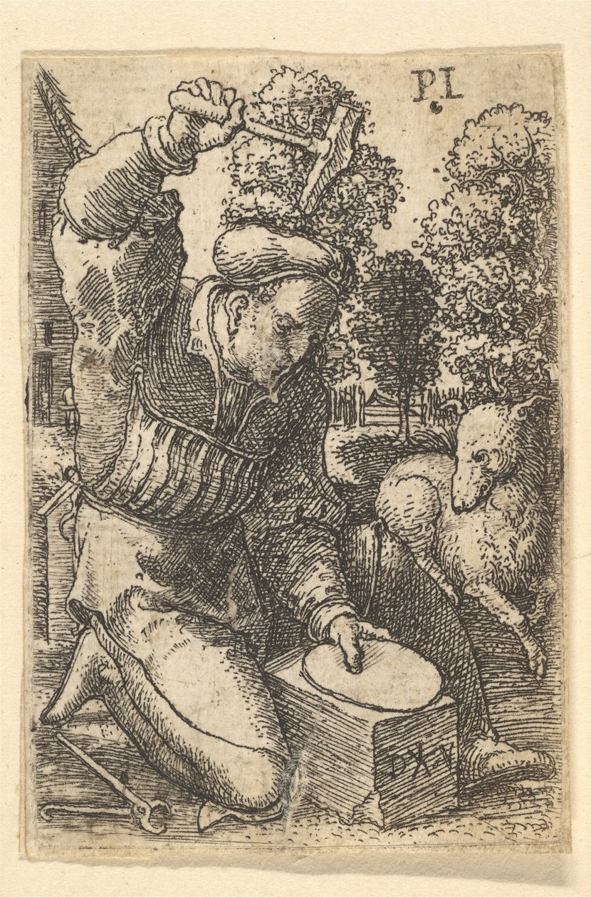 The Smith, 1520-25 by Dirck Vellert