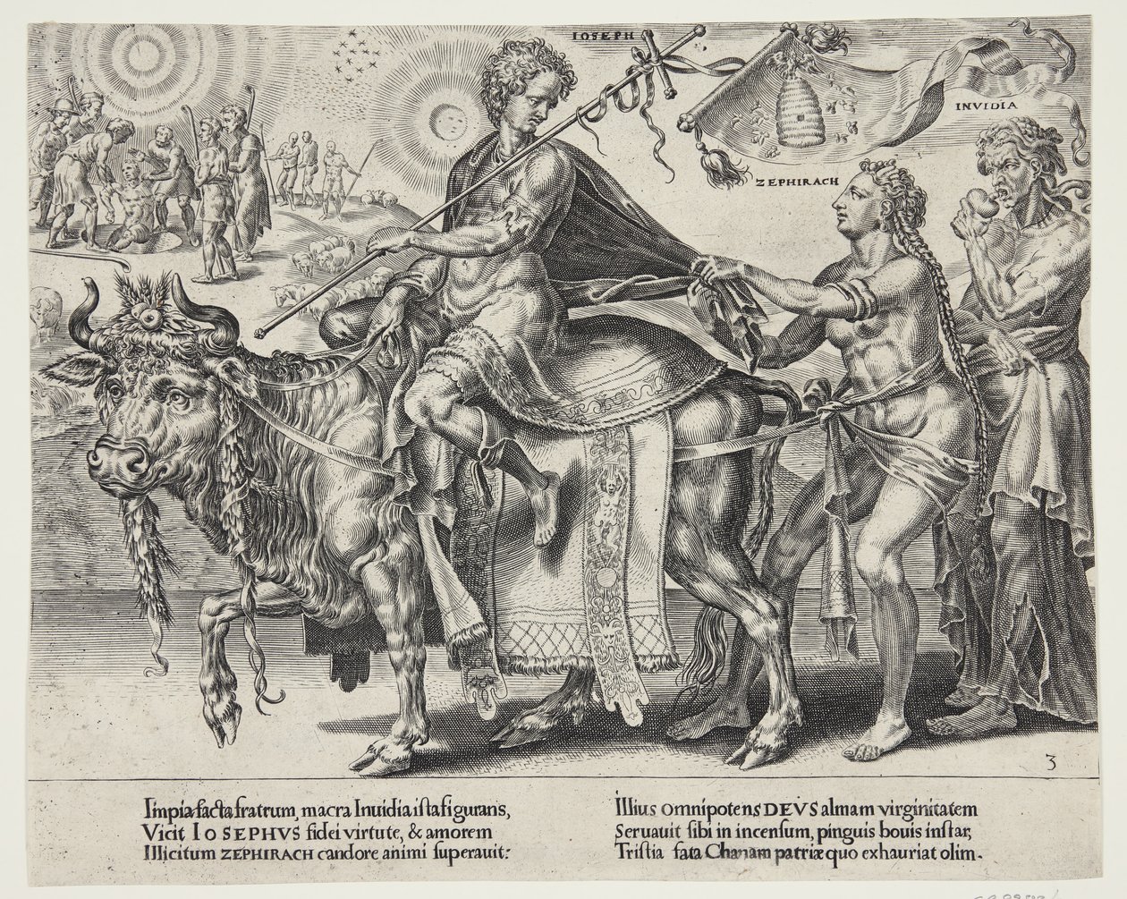 The Triumph of Joseph by Dirck Volckertsz. Coornhert
