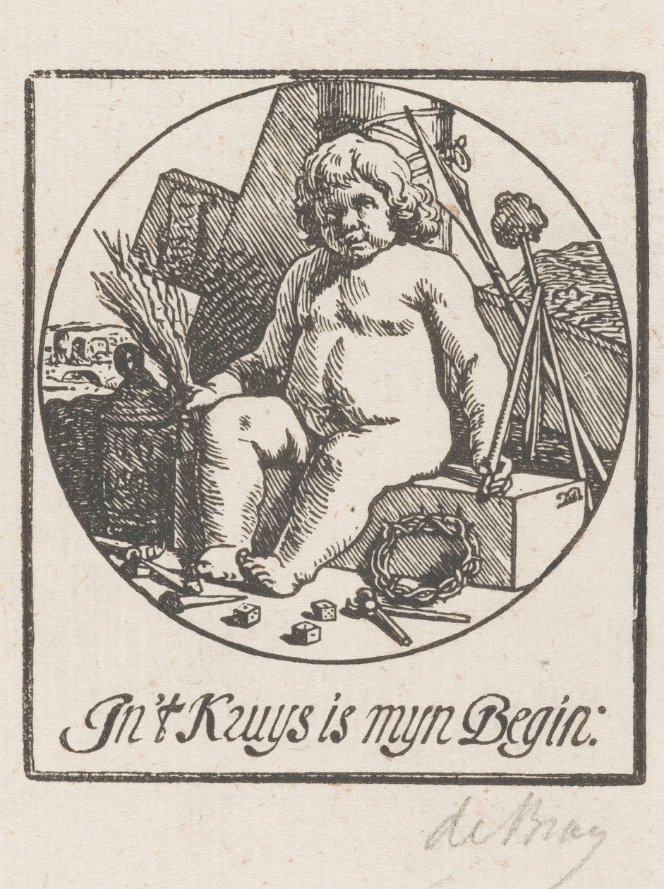Christ Child Surrounded by Instruments of the Passion by Dirck de Bray