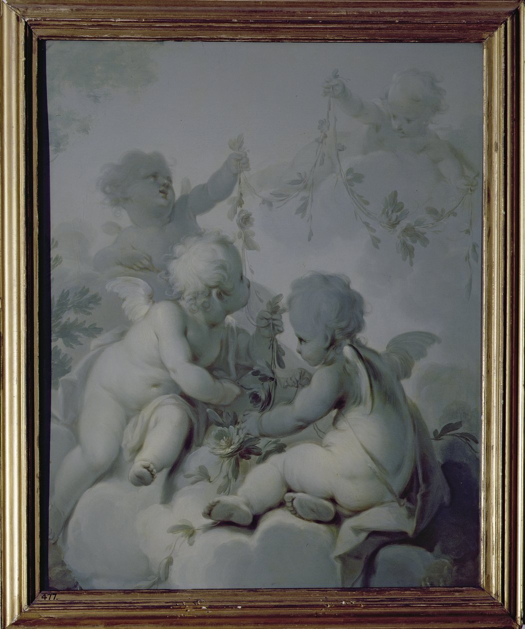 Three Cupids by Dirk van der Aa