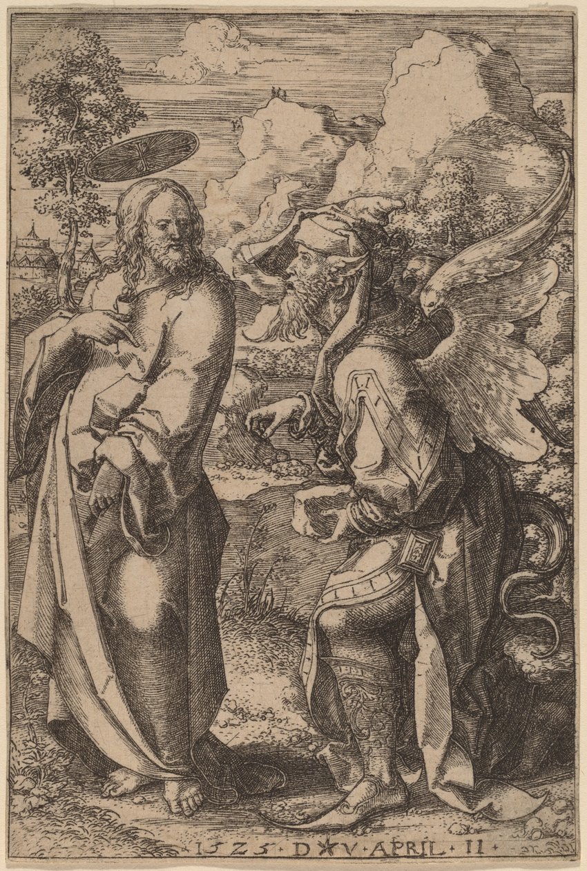 The Temptation of Christ by Dirk Jacobsz Vellert