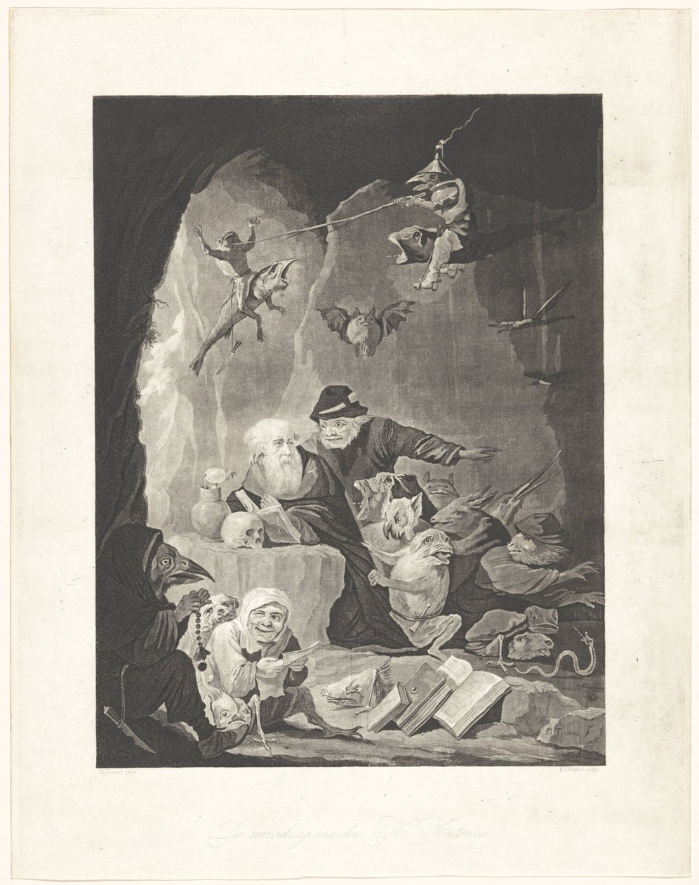 The Temptation of St. Anthony by Dirk Jurriaan Sluyter