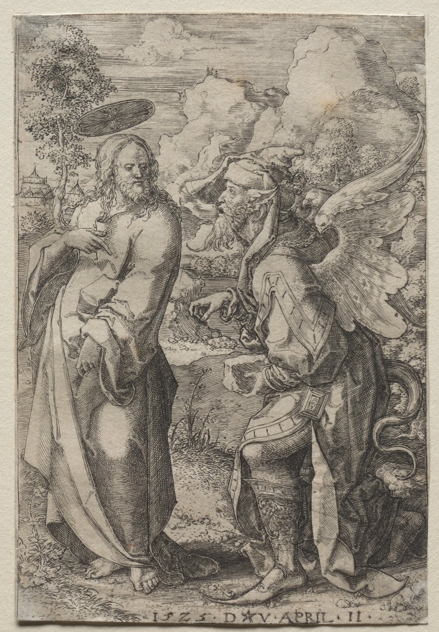 Temptation of Christ by Dirk Vellert