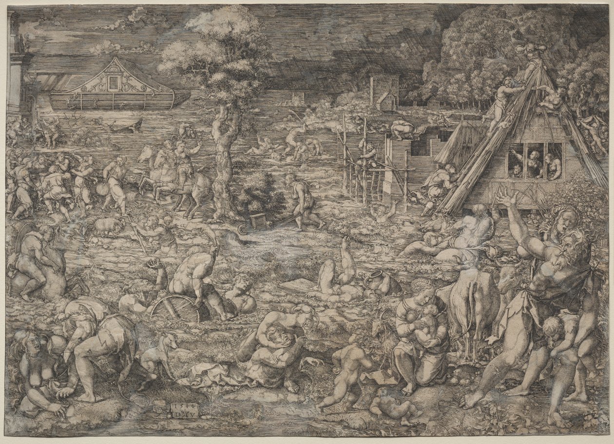 The Deluge by Dirk Vellert