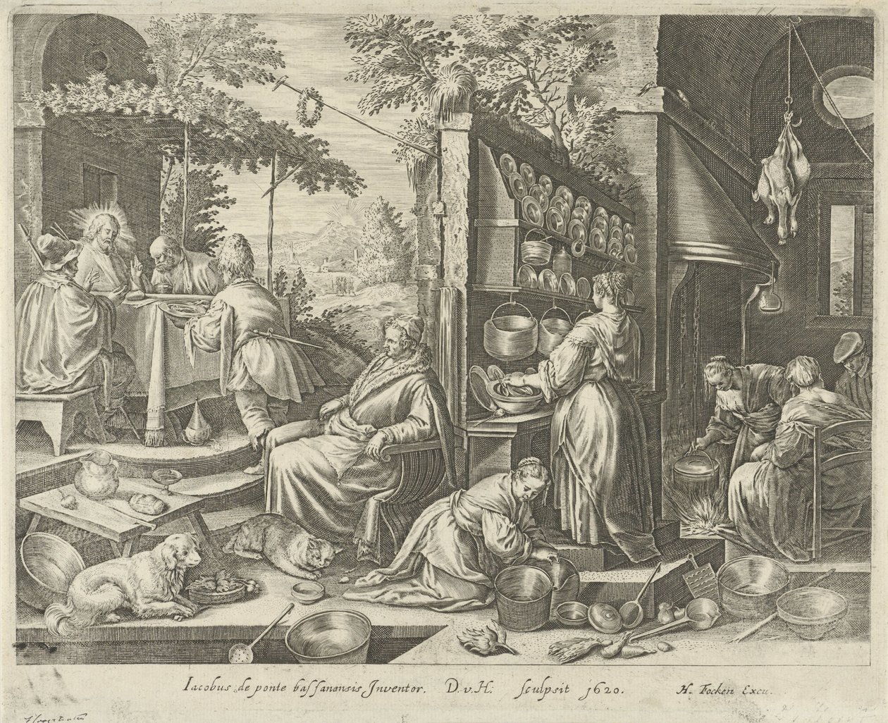 Supper at Emmaus by Dirk van Hoogstraten