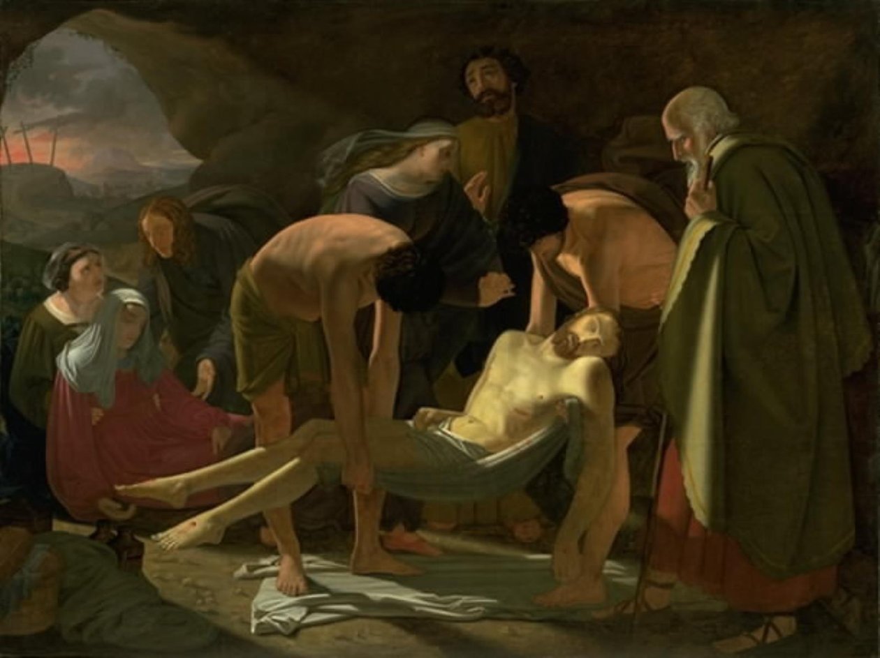 The Burial of Christ by Ditlev Blunck