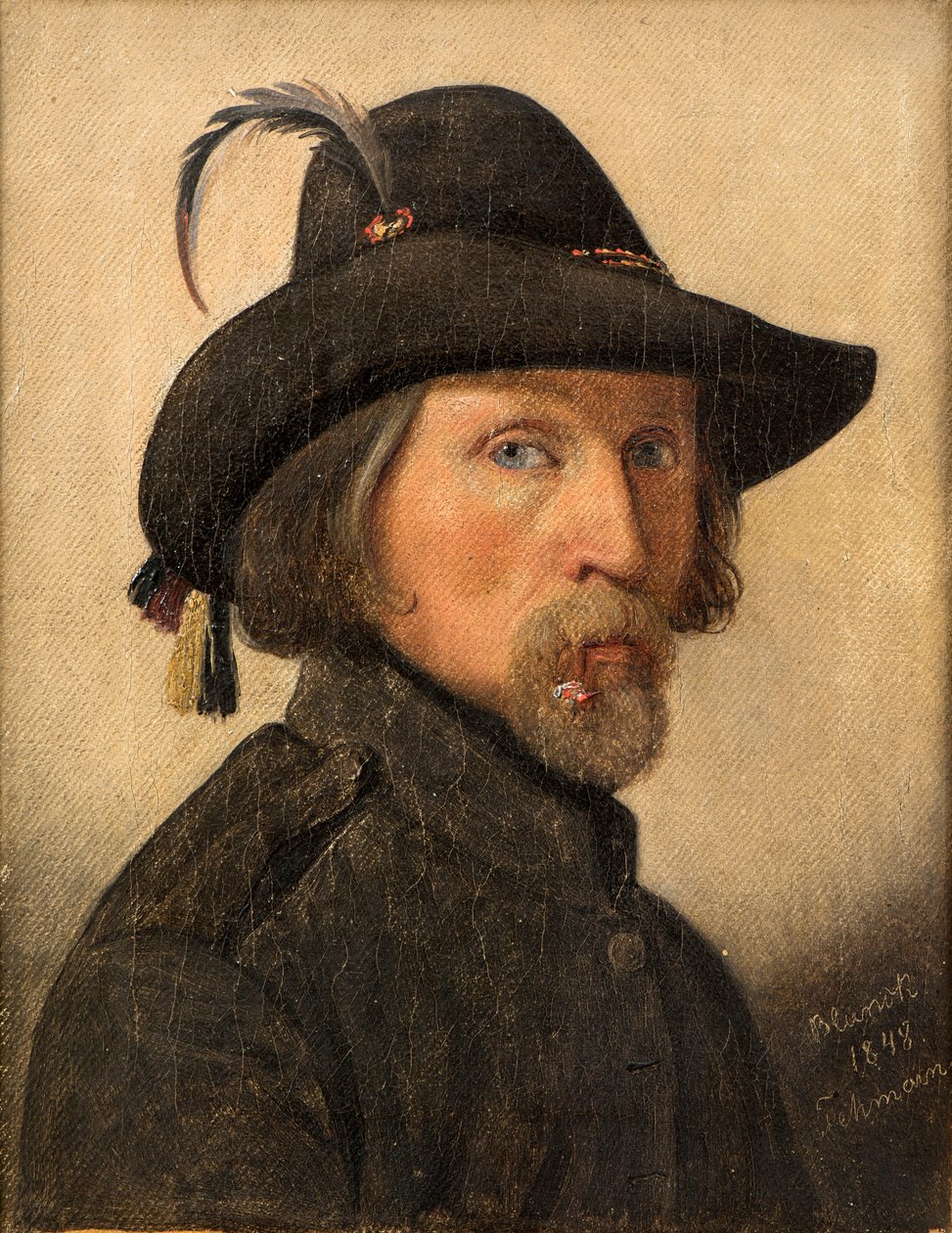 Self-Portrait as Legionnaire by Ditlev Blunck