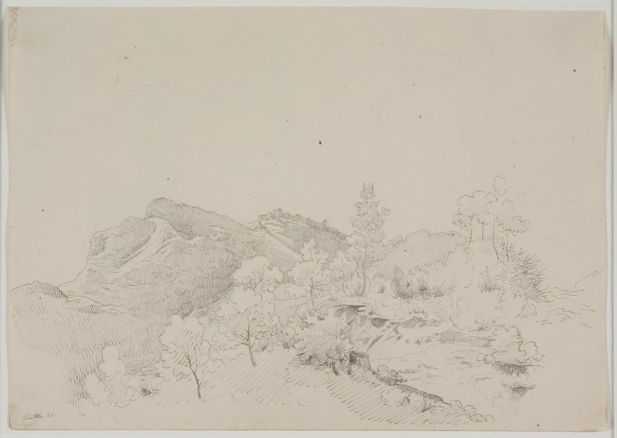 View Towards Civitella by Ditlev Blunck