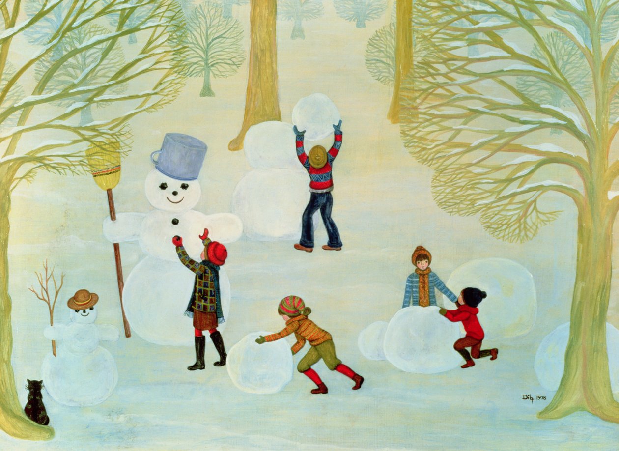 Snowmen by Ditz