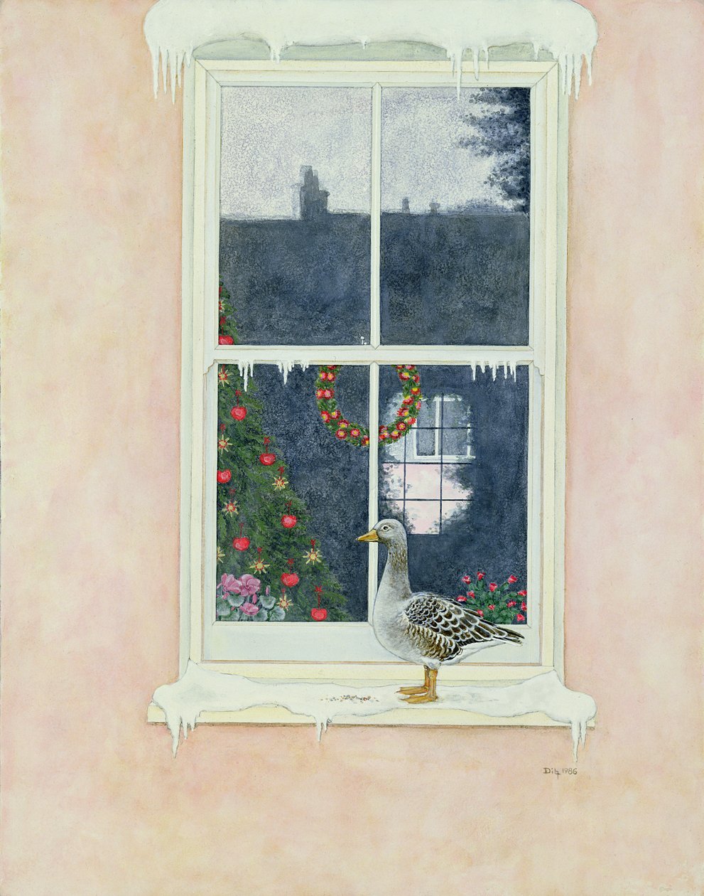 The Christmas Goose by Ditz