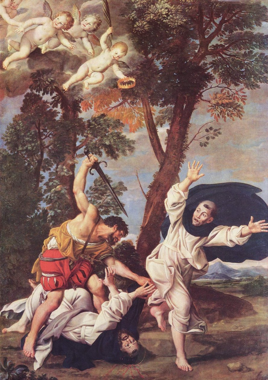 Murder of St. Peter Martyr by Domenichino