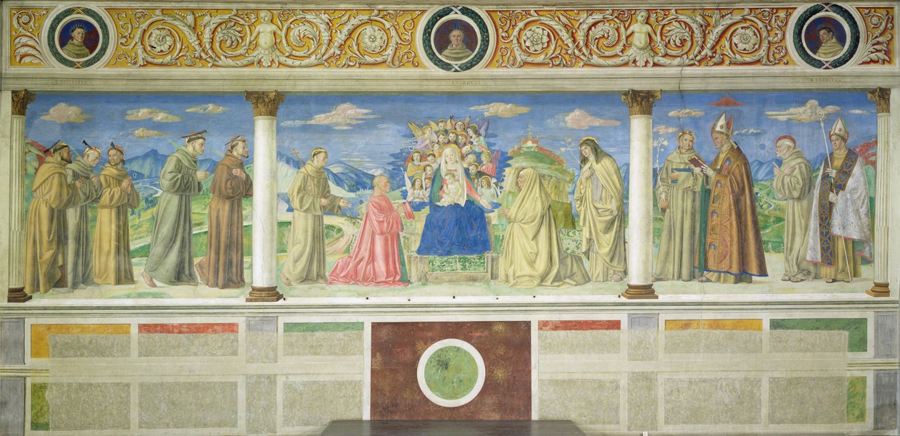 Virgin Surrounded by Donors and Saints, 1503 by Domenico Morone