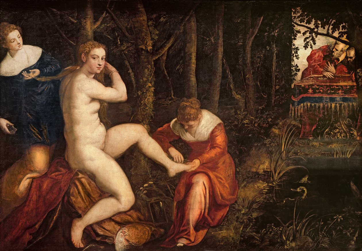 Susanna and the Elders by Domenico Robusti Tintoretto