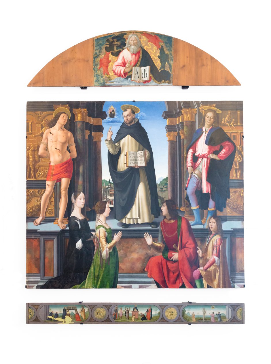 Altarpiece of St. Vincent Ferrer by Domenico (1449 94) Ghirlandaio