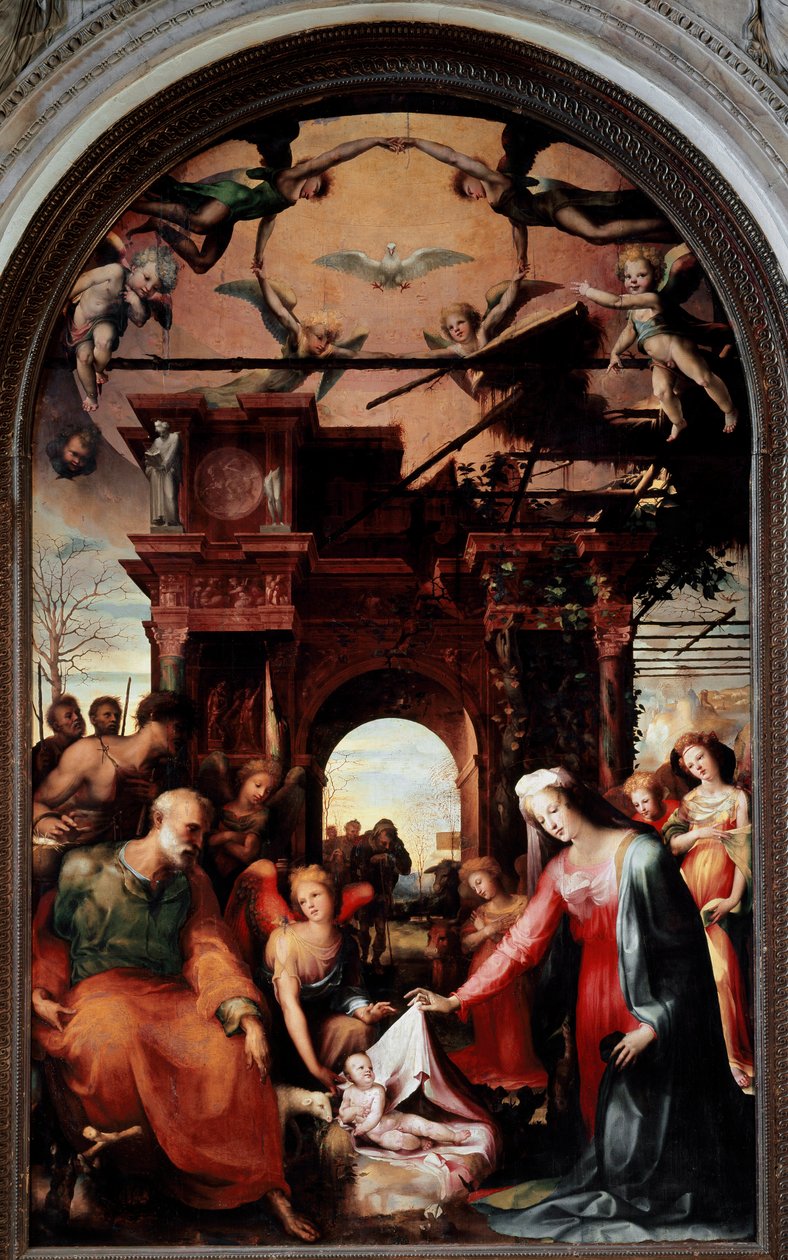 The Nativity by Domenico Beccafumi