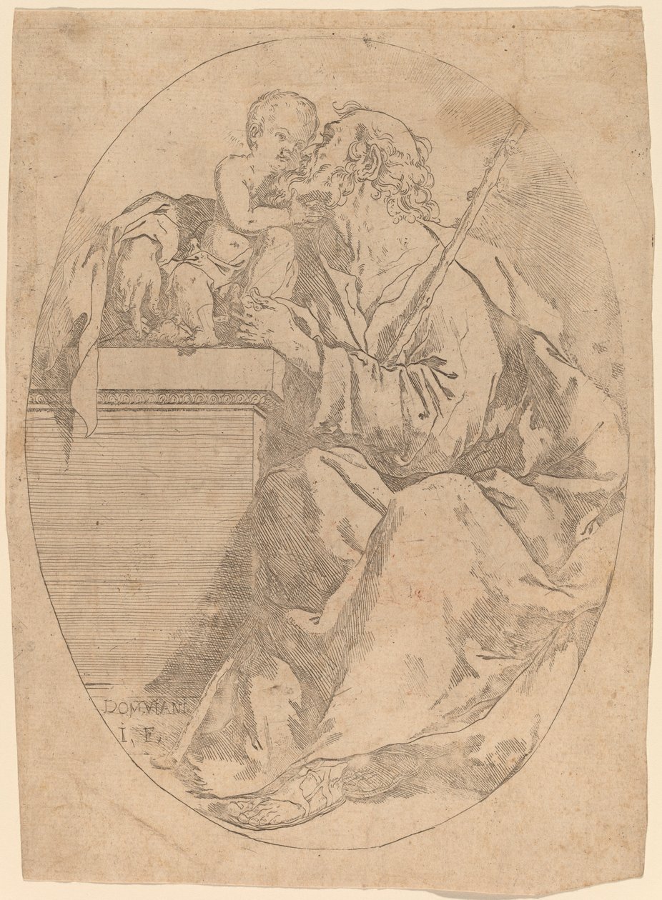 Saint Joseph and the Christ Child by Domenico Maria Viani