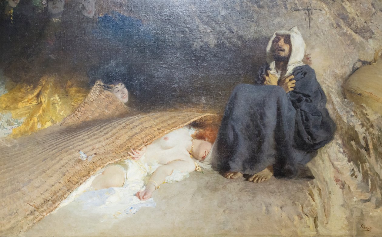 The Temptations of Saint Anthony by Domenico Morelli