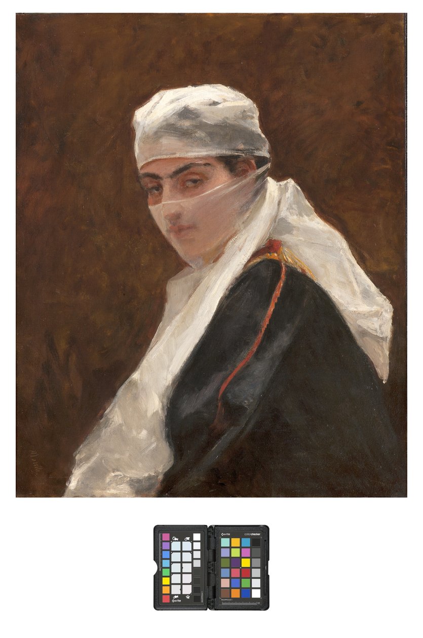 Odalisque by Domenico Morelli