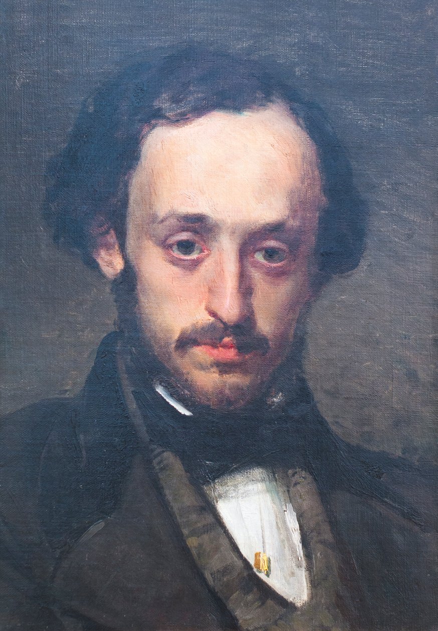 Pasquale Villari as a Young Man by Domenico Morelli