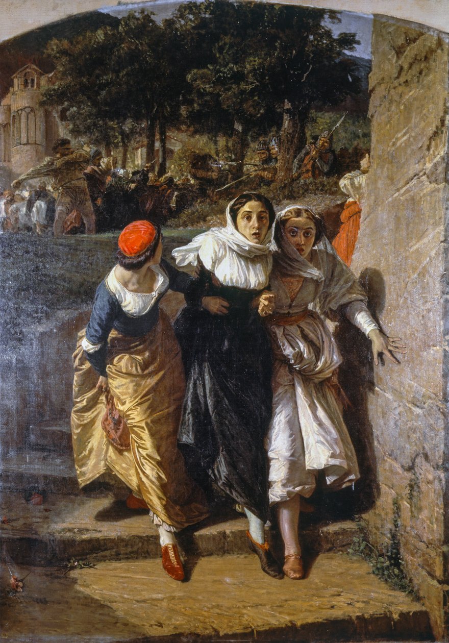 Sicilian Vespers by Domenico Morelli